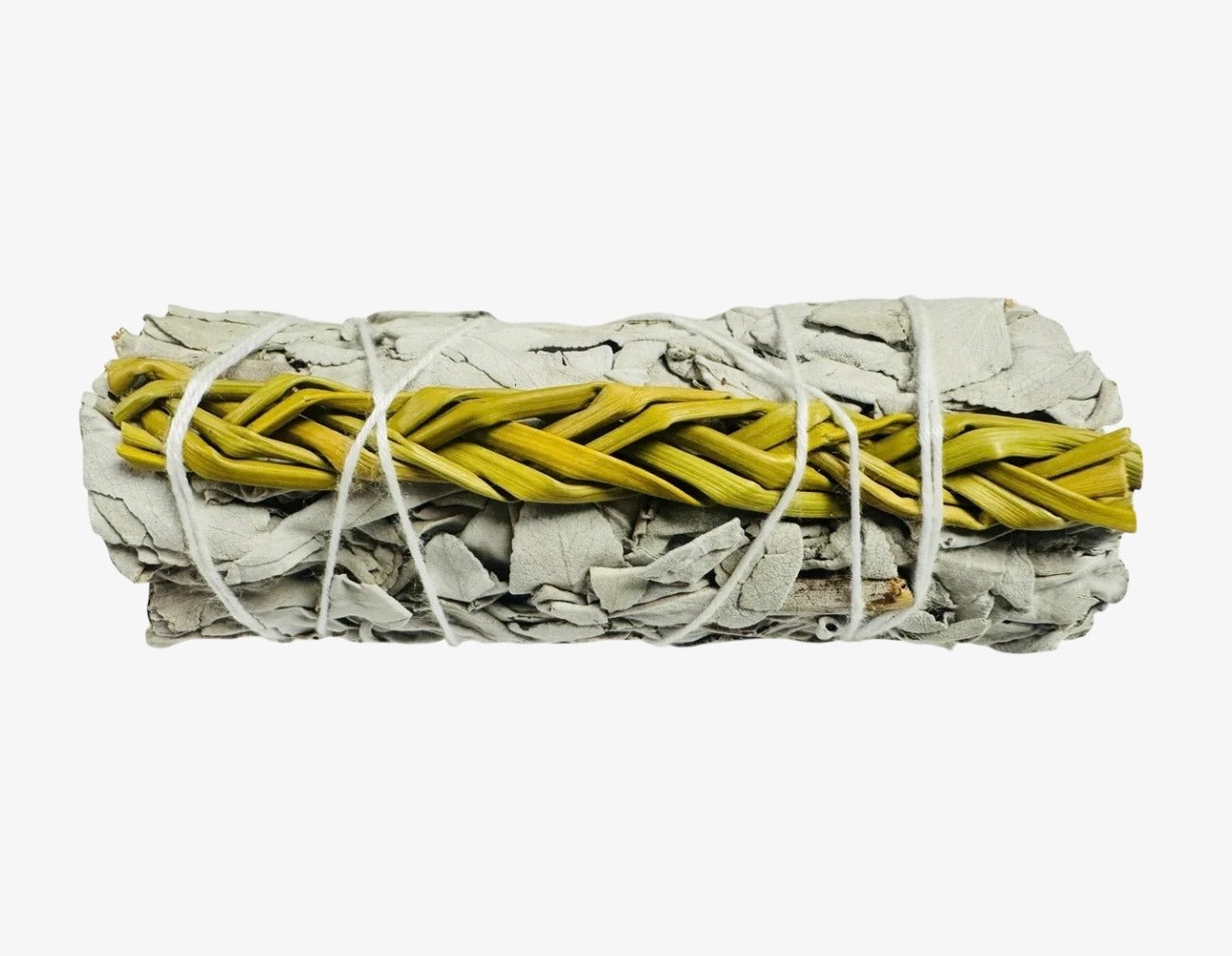 Sweetgrass and White Sage 4 Inch