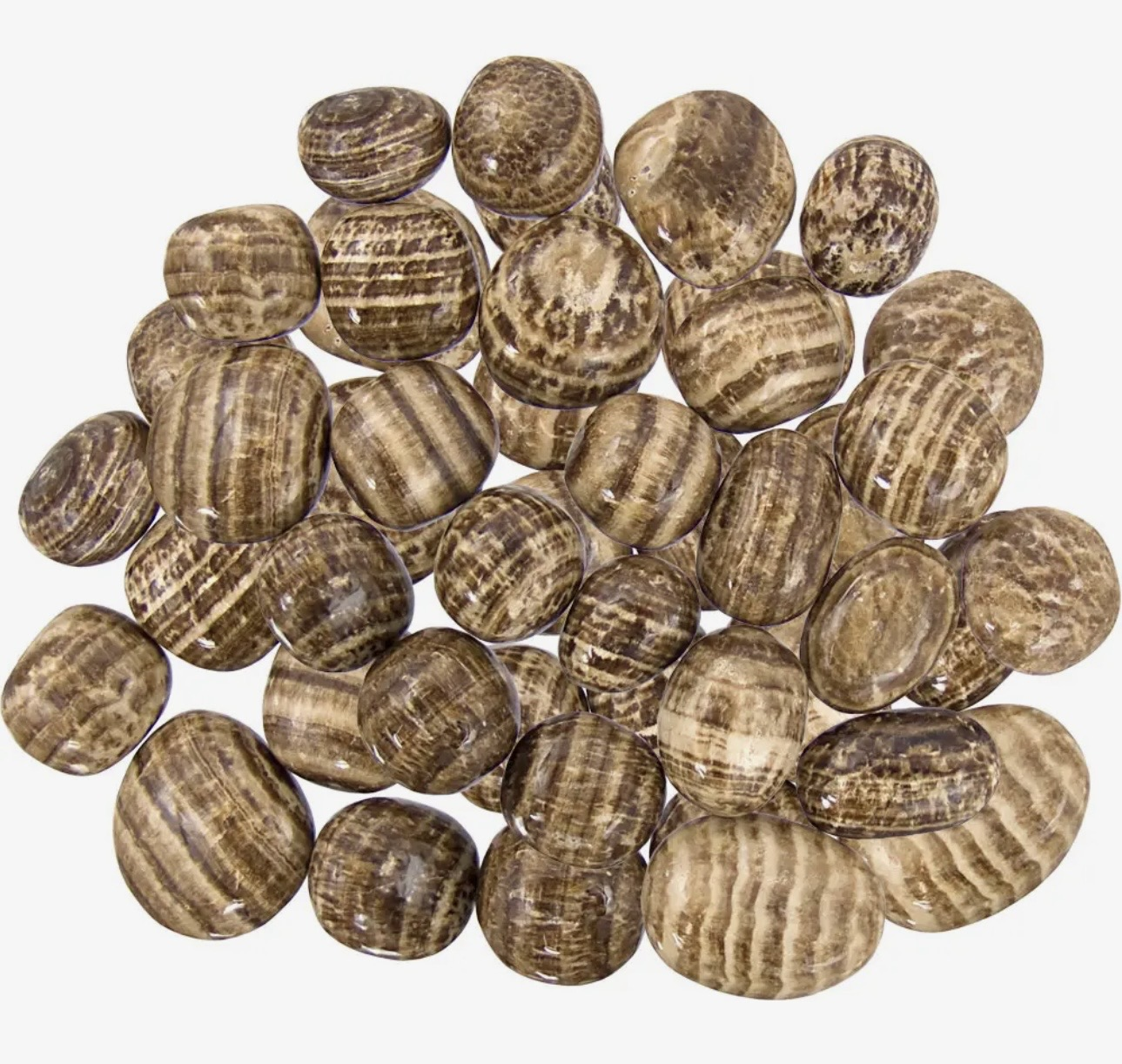 Aragonite Tumbled