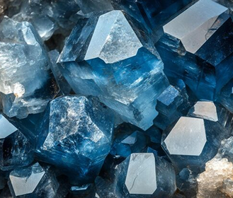 Blue Calcite