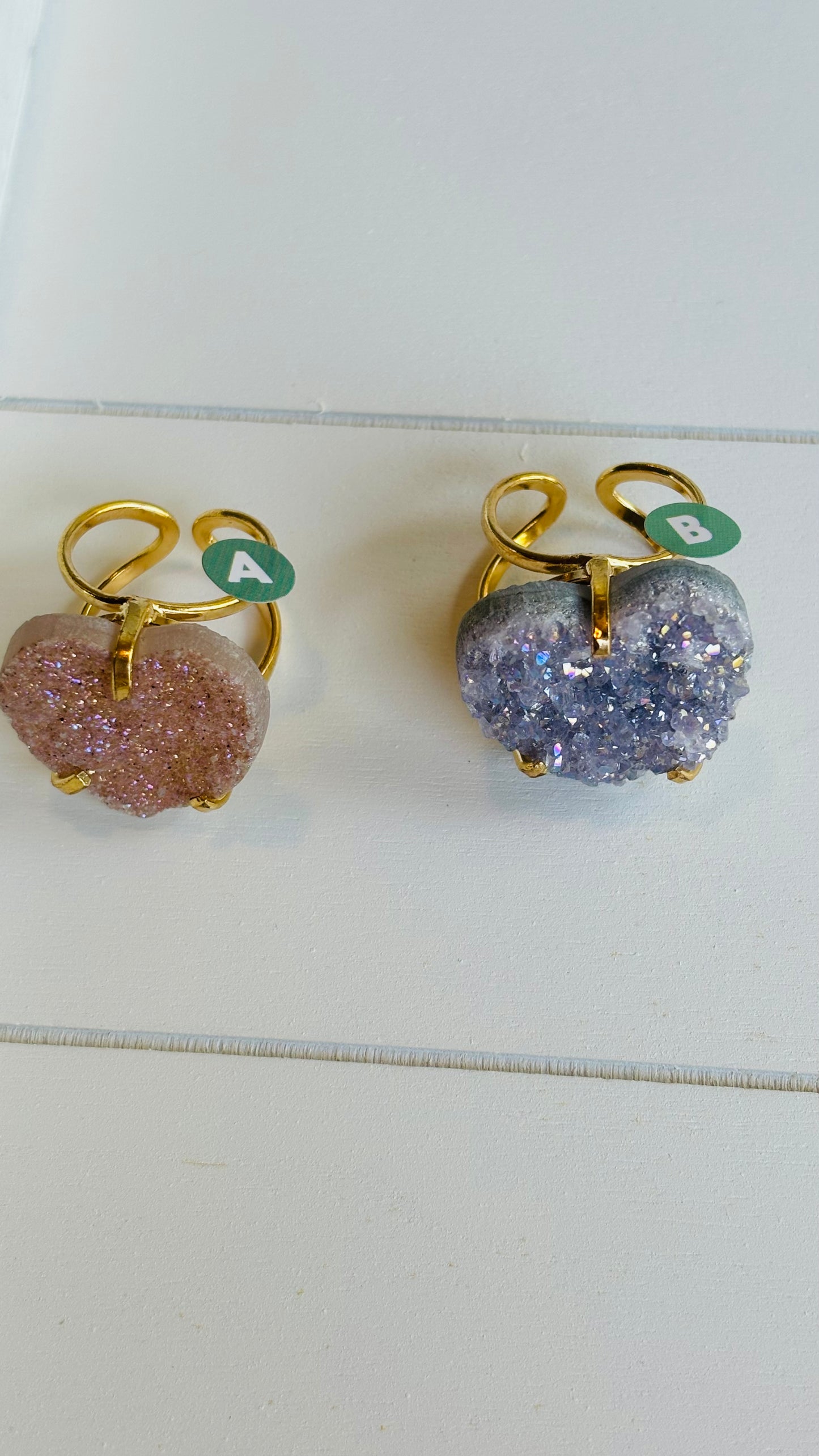 Amethyst with Ora Brass Ring