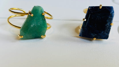 Green Aventurine or Solodite Ring