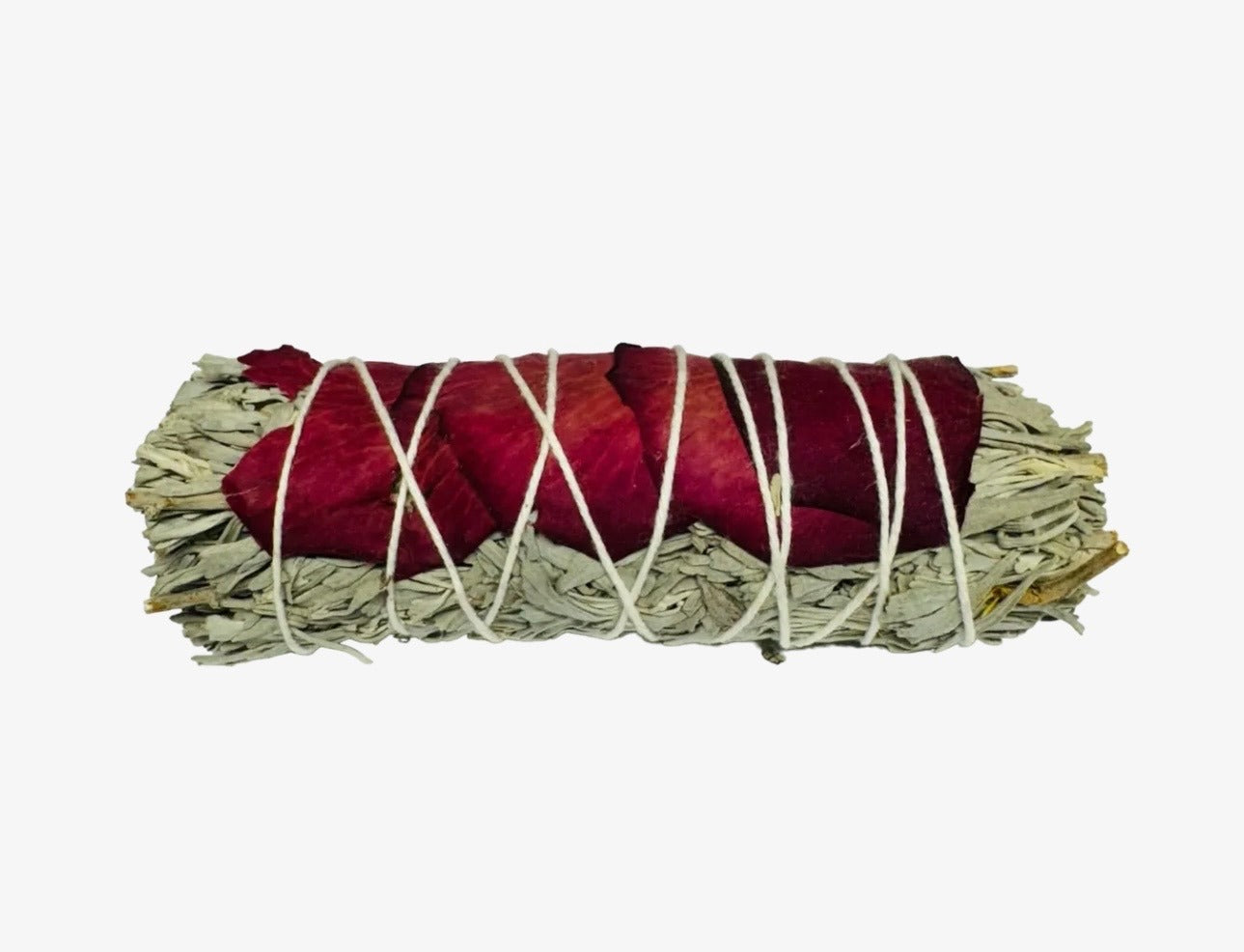 Rose Petals and White Sage 4 Inch