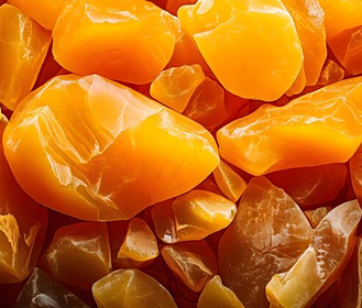 Orange Calcite