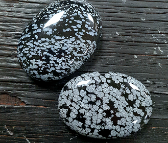 Snowflake Obsidian
